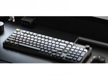 前行者 V102 Ultra 三模RGB无线键盘 黑莓版 多设备快切 全键无冲 沉浸式灯效 今日钜惠139元