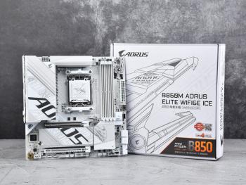 技嘉 B850M AORUS ELITE WIFI6E ICE主板测评：D5黑科技+16相供电性能强悍