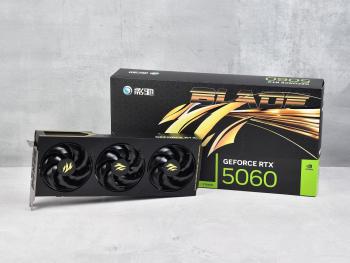 影驰 RTX5060魔刃实测：磁吸RGB光效的50系甜点