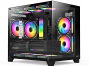 航嘉 S960 全景 海景房 机箱 ATX 钢化玻璃 京东自营 限时秒杀仅需138元