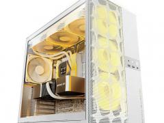 几何未来 Model5 纯白机箱 全景侧透ATX中塔 高效散热架构 京东435元