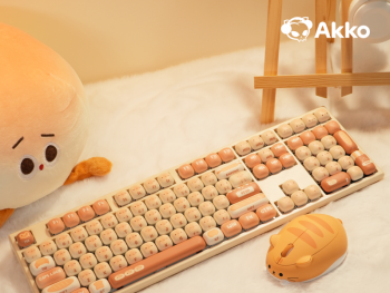 Akko 馒头乐园机械键盘 87键多彩可换轴 卡通主题趣致设计 京东特价478元