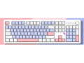 HELLO GANSS GS3104TPro 烟云紫静音三模键盘 96键抑振结构 精致配色直降219元