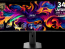 微星 MPG341CQR QD-OLED X36 34英寸2K曲面QD-OLED电竞显示器 京东自营今日特惠