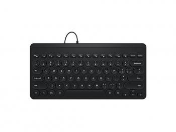 航世 K-610U 三模 薄膜 有线键盘 到手最低仅29元